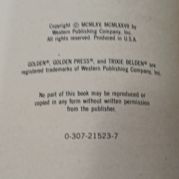 Vtge Set of 4 Paperbacks 2, 5, 6,15 Trixie Belden by Julie Campbell Golden Press - Picture 13 of 13